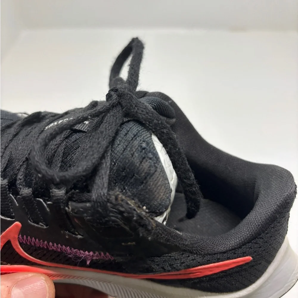 Nike Air Zoom Pegasus 38 Black Pink Running Shoes Youth 1.5Y Womens 3 CZ4178-021
